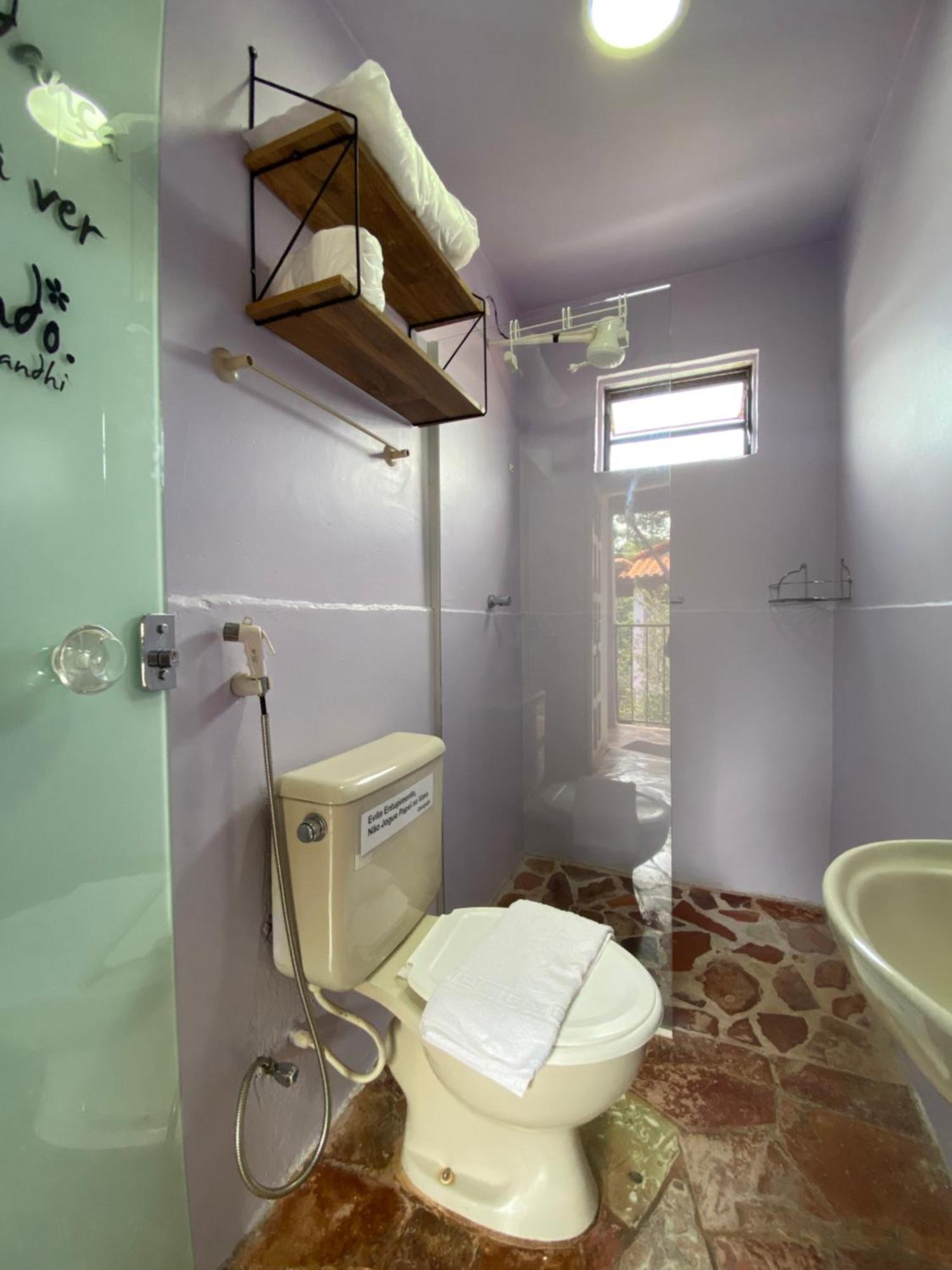 Pousada Trilha Violeta Sao Jorge  Bagian luar foto