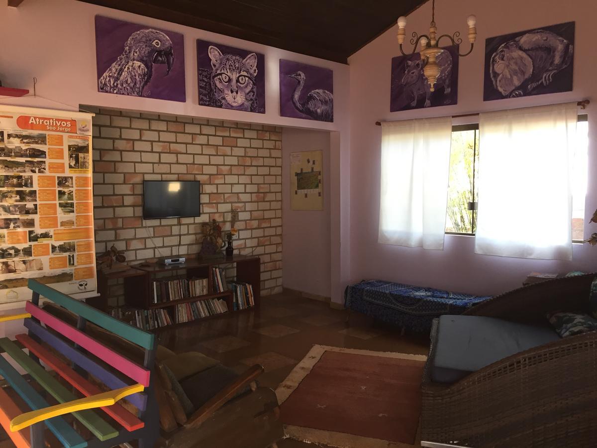 Pousada Trilha Violeta Sao Jorge  Bagian luar foto