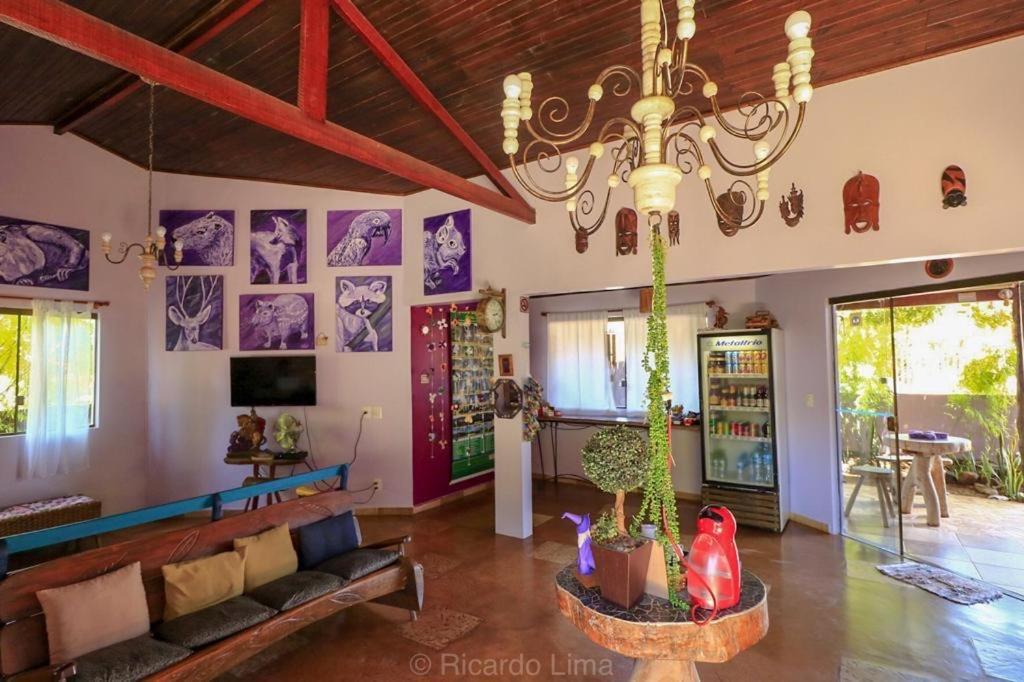 Pousada Trilha Violeta Sao Jorge  Bagian luar foto